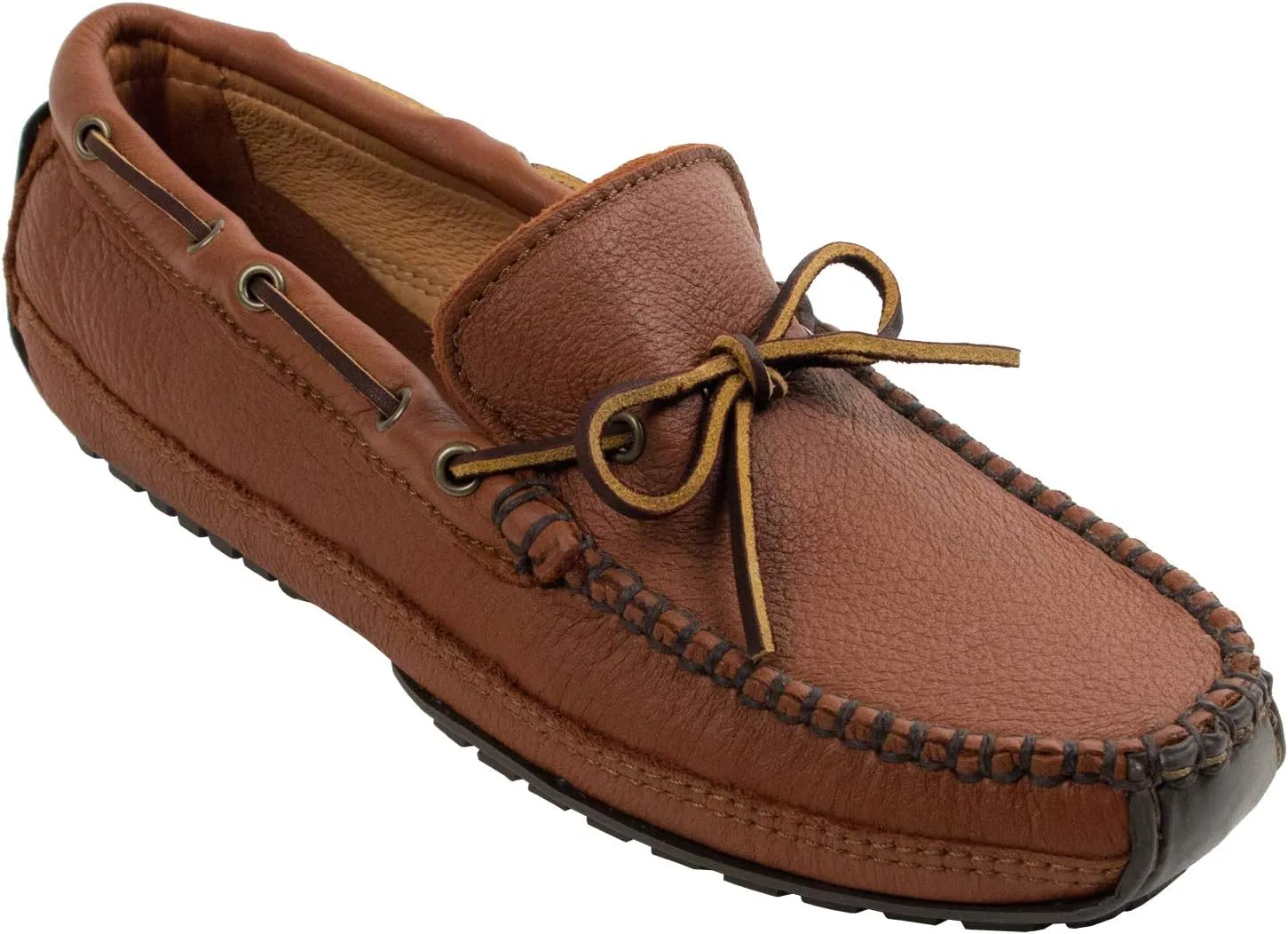 Minnetonka Men's Moosehide Weekend Moccasin