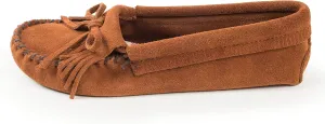 Minnetonka Women's Kilty Soft Leather Sole Moccasin
