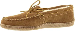 Minnetonka Womens Sheepskin Hardsole Moccasins