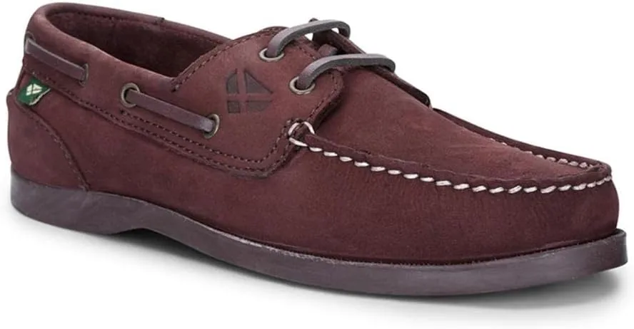Mull Ladies Deck Shoe - Merlot Euro 38