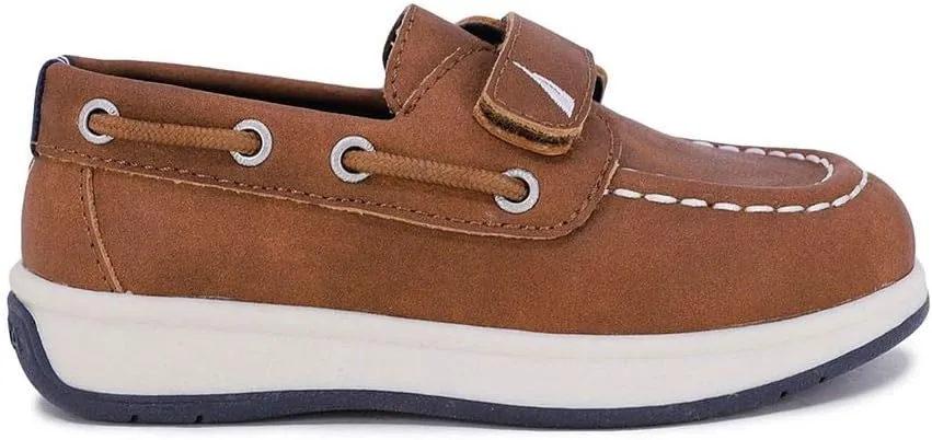 Nautica Kids Boys Loafers Casual One Strap Boat Shoes - (Toddler/Little Kid)