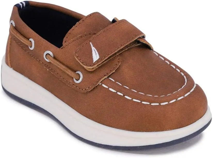 Nautica Kids Boys Loafers Casual One Strap Boat Shoes - (Toddler/Little Kid)
