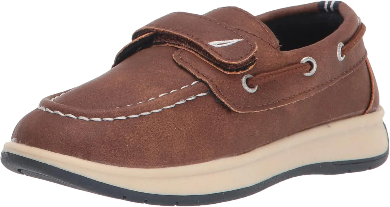 Nautica Kids Boys Loafers Casual One Strap Boat Shoes - (Toddler/Little Kid)