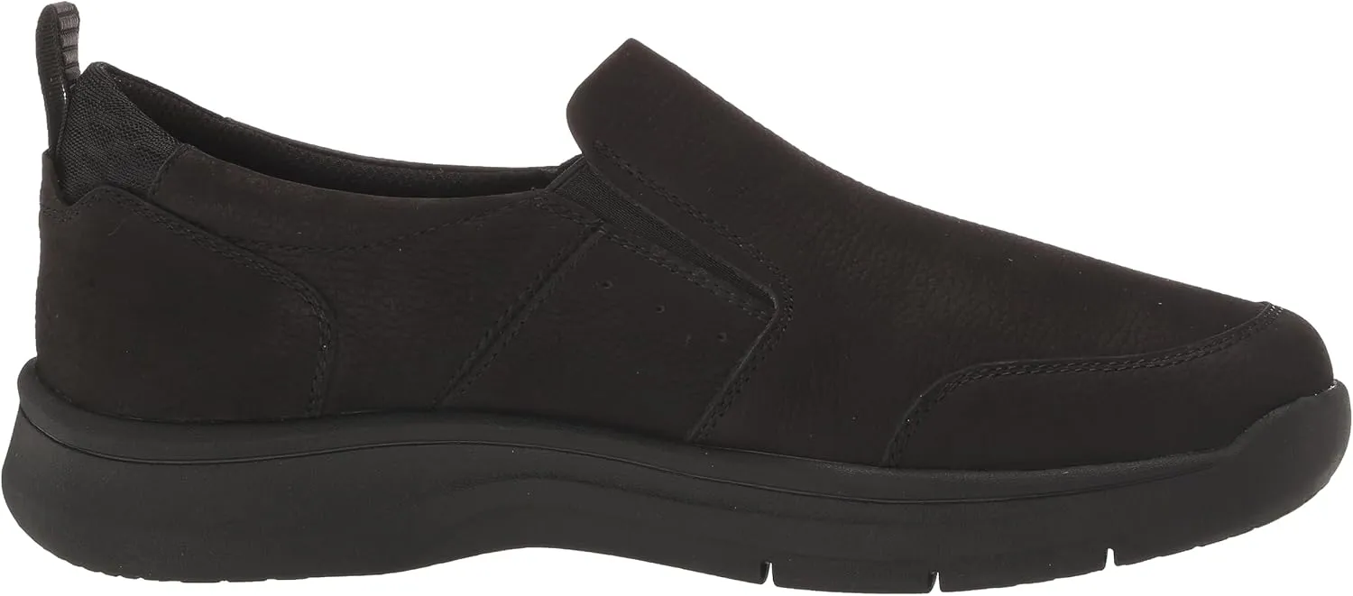Nunn Bush Men's Mac Moccasin Toe Slip-on Lightweight Comfortable Leather Walking Shoe Loafer