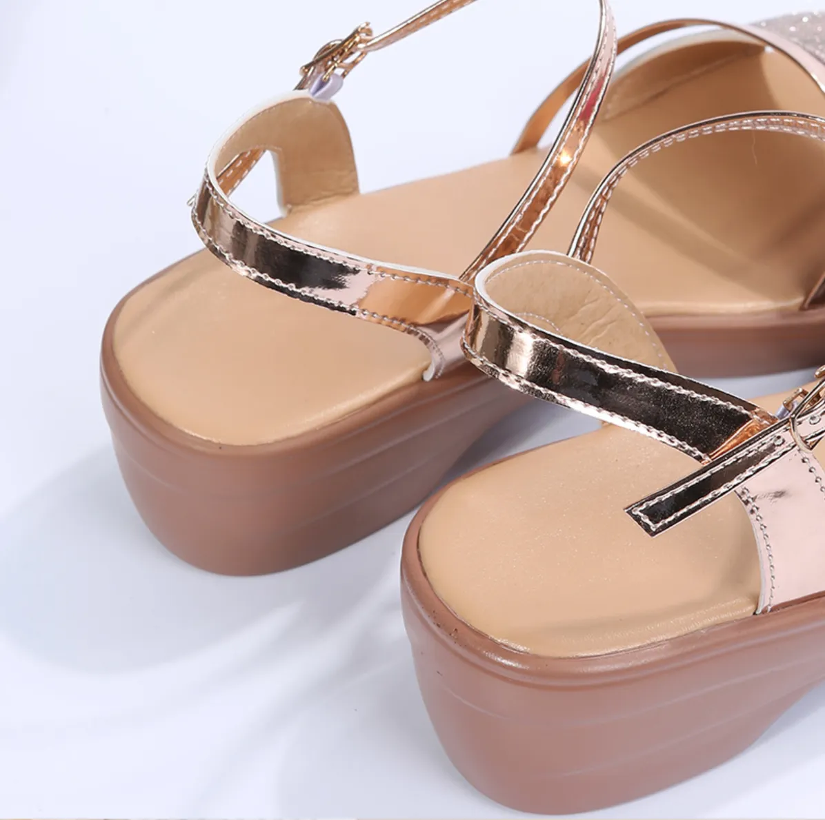 OCW Women Sandal Comfy Wedge Heel Open Toe Chic Fashion Summer