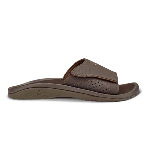 Olukai Mens Nalu Slide in Dark Java