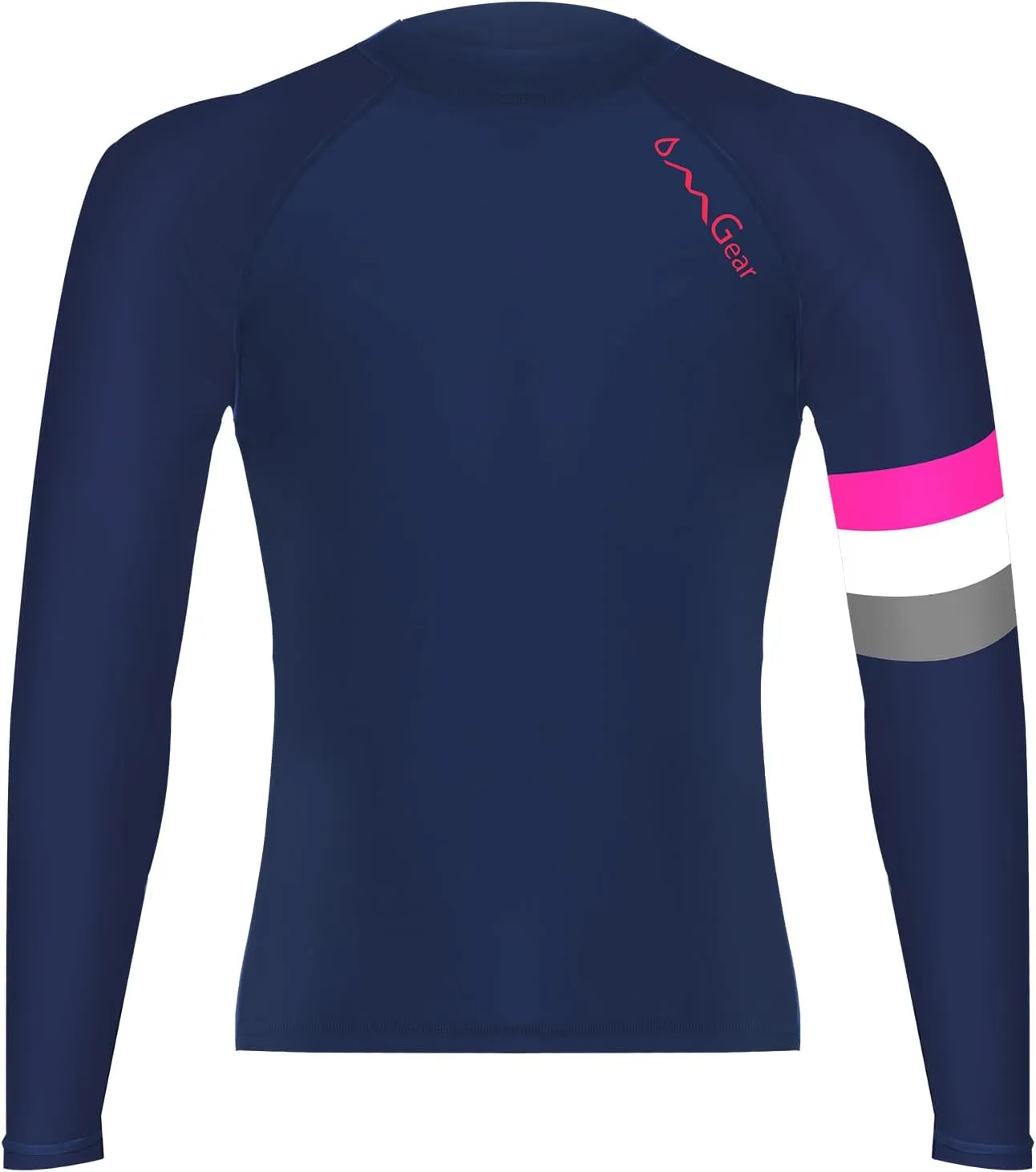 OMGear Rash Guard for Men Women Spandex Multi-Colors Long/Short Sleeve Swimsuit UPF 50  BJJ MMA Compression Shirt Surf Suit