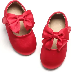 Otter MOMO Toddler Little Girls Princess Shoes Mary Jane Ballerina Flats Flower Girl Dress Shoes