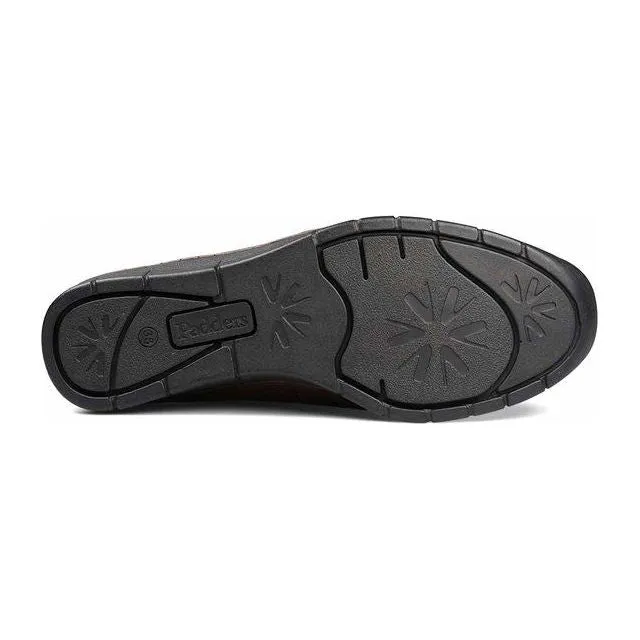 Padders 3446 Ivy Lace Up Trainer - Black Leather