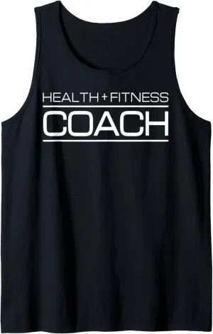 Personal Trainer Shirt - Health & Fitness Coach Tank Top