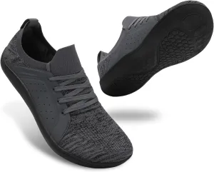 relxfeet Men's Barefoot Shoes Minimalist Cross-Trainer Shoes Wide Toe Walking Shoes Zero Drop Sole Trail Running Sneakers