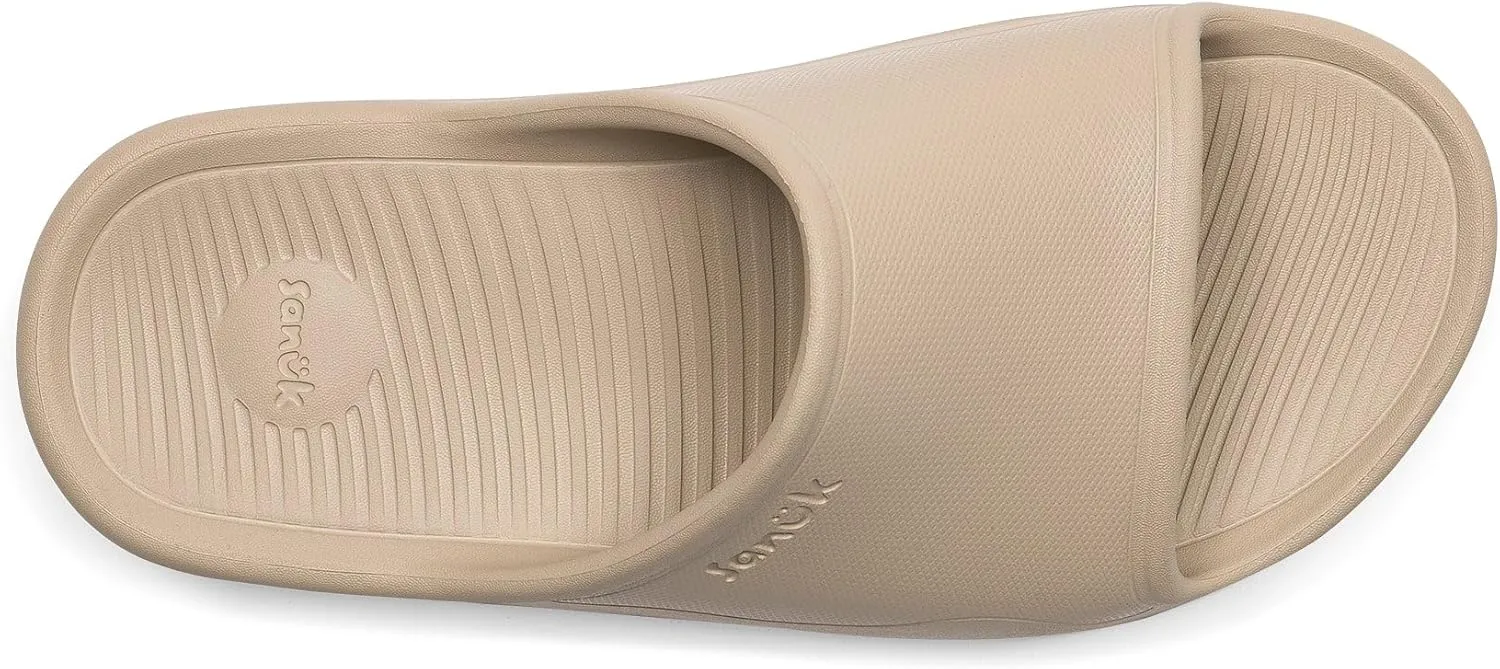 Sanuk Womens Beer Foamie Slide | Slides for Women | Womens Sandals | Beach Sandals | Water Friendly & Lightweight |