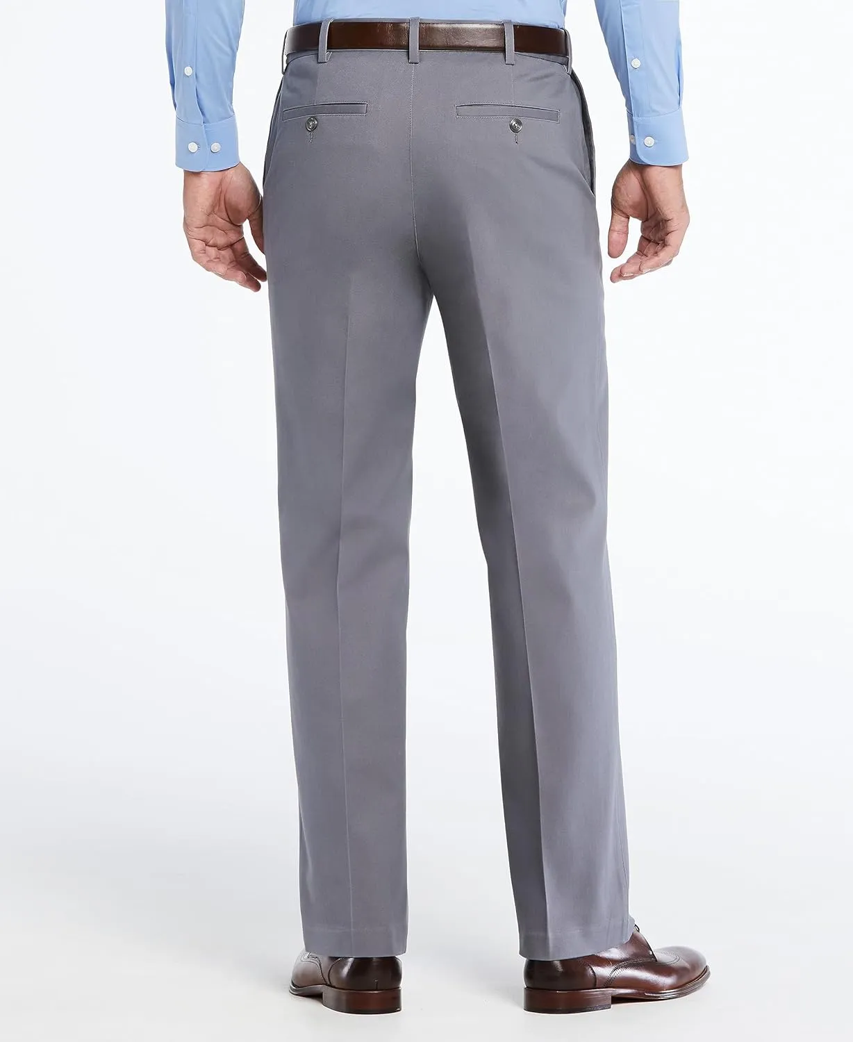 Savane Men's Ultimate Performance Stretch Chino Pants with Expandable Waist, Wrinkle Resistant (Available in Big & Tall)