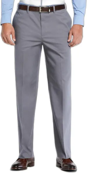 Savane Men's Ultimate Performance Stretch Chino Pants with Expandable Waist, Wrinkle Resistant (Available in Big & Tall)