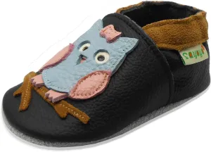 SAYOYO Baby Shoes Soft Leather Sole Infant Moccasins Toddler Prewalker Shoes