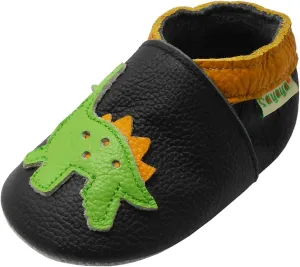 SAYOYO Baby Shoes Soft Leather Sole Infant Toddler Prewalker Shoes