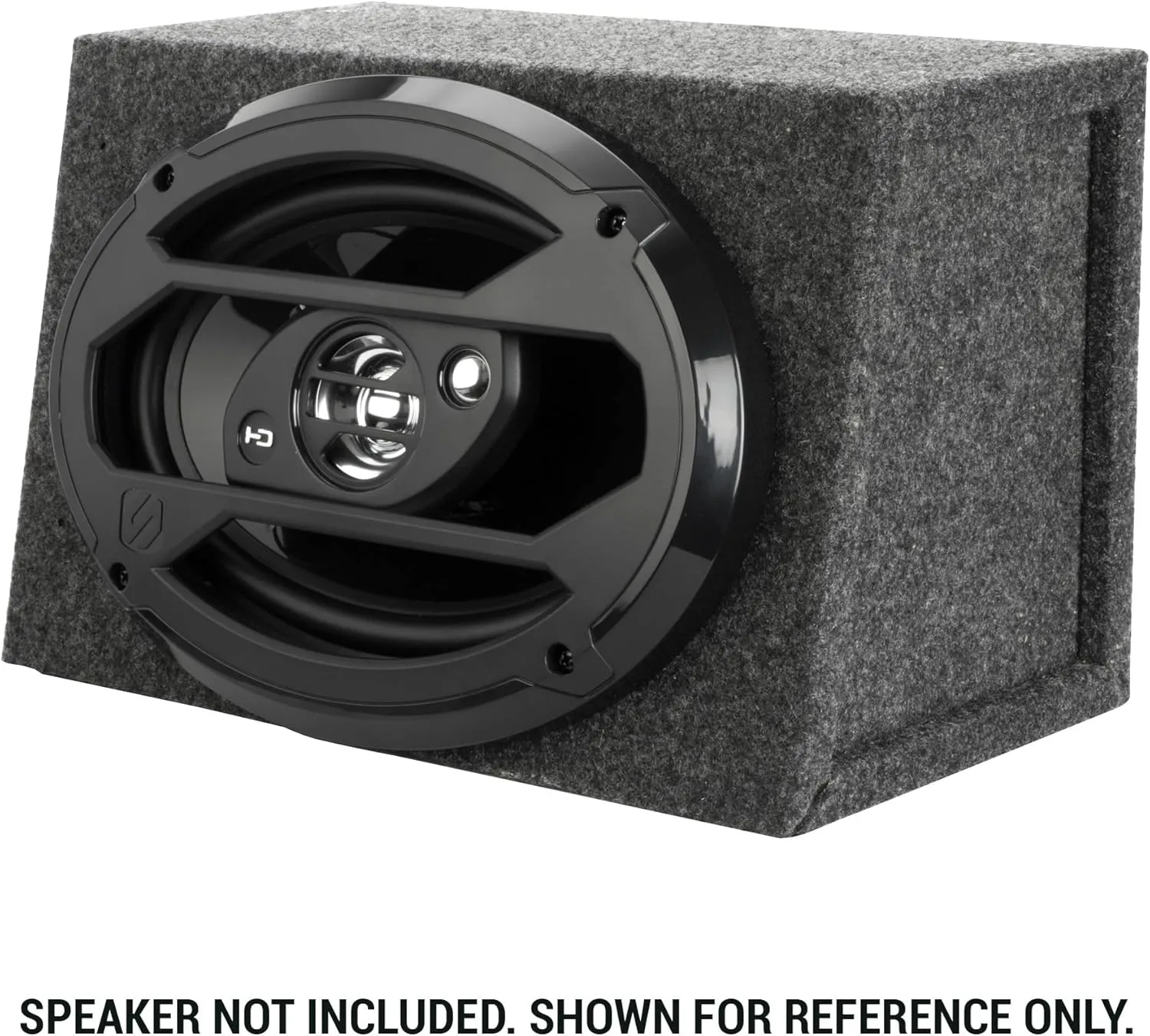 Scosche SE69KT2-WP1 6x9 Car Audio Speaker Boxes - Premium MDF Enclosure for Clear Sound - Durable Construction for Optimum 6x9 Speaker Performance - MDF Subwoofer Box Enclosures - Set of 2 Boxes