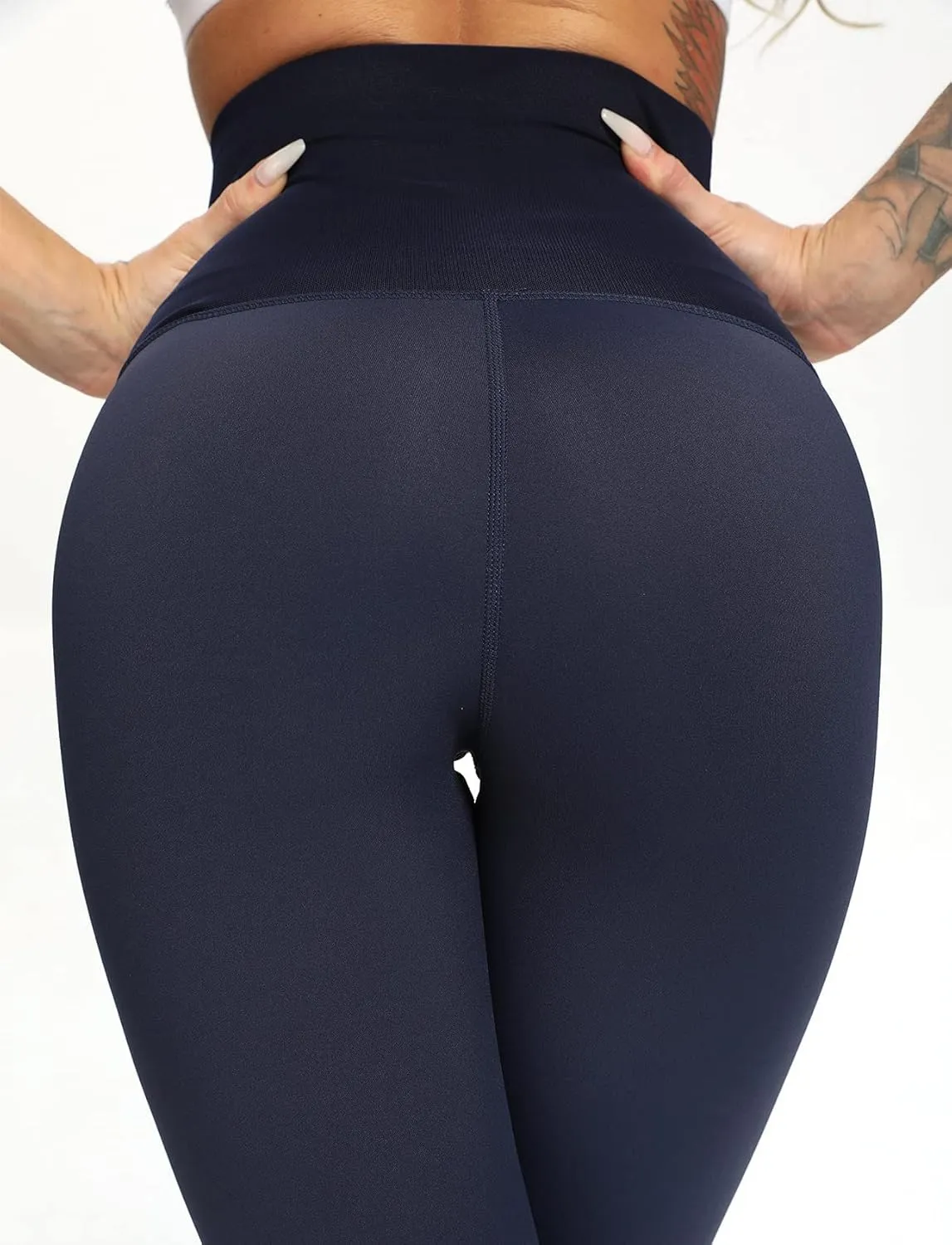 SEASUM High Waisted Yoga Legging with Adjustable Waist Corset Belt Tummy Control Slimming Waist Trainer Pant