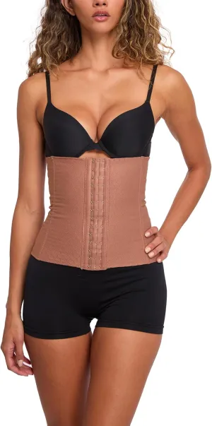Skinnygirl Women's Seamless Shaping Tummy Control Corset Waist Trainer