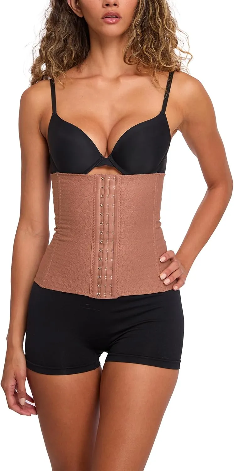 Skinnygirl Women's Seamless Shaping Tummy Control Corset Waist Trainer