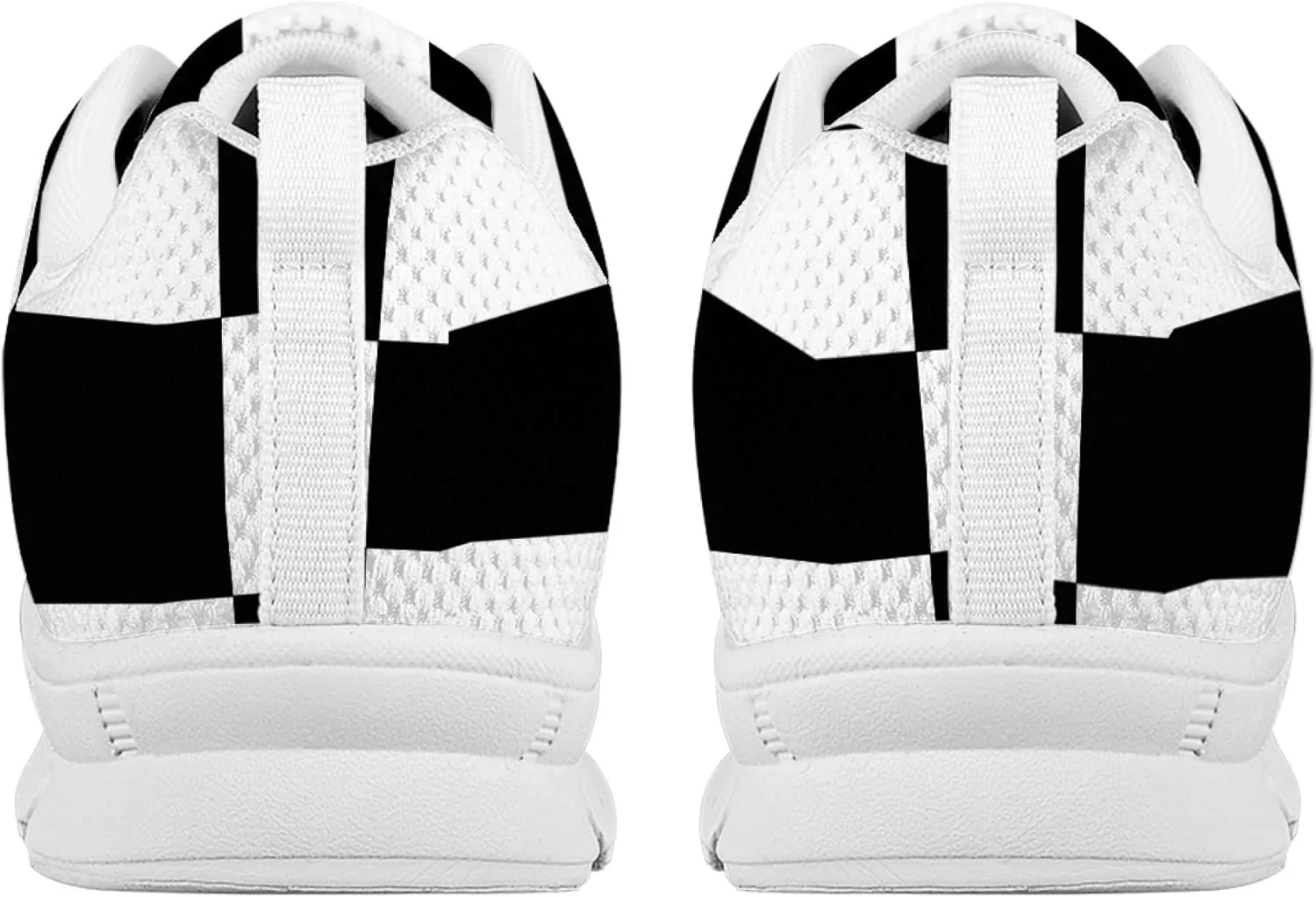 Sports Trainer Running Shoes for Women Causal Travel Sneaker Walking Low Heel Lace up Breathable Flexible Shoe