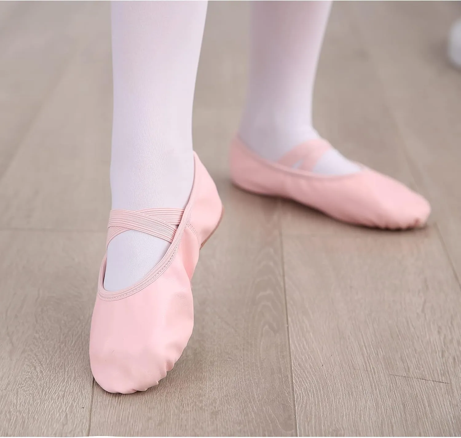 Stelle Ballet Shoes for Girls Toddler Dance Slippers Soft Leather Ballerina Boys Shoes for Toddler/Little Kid/Big Kid/Women