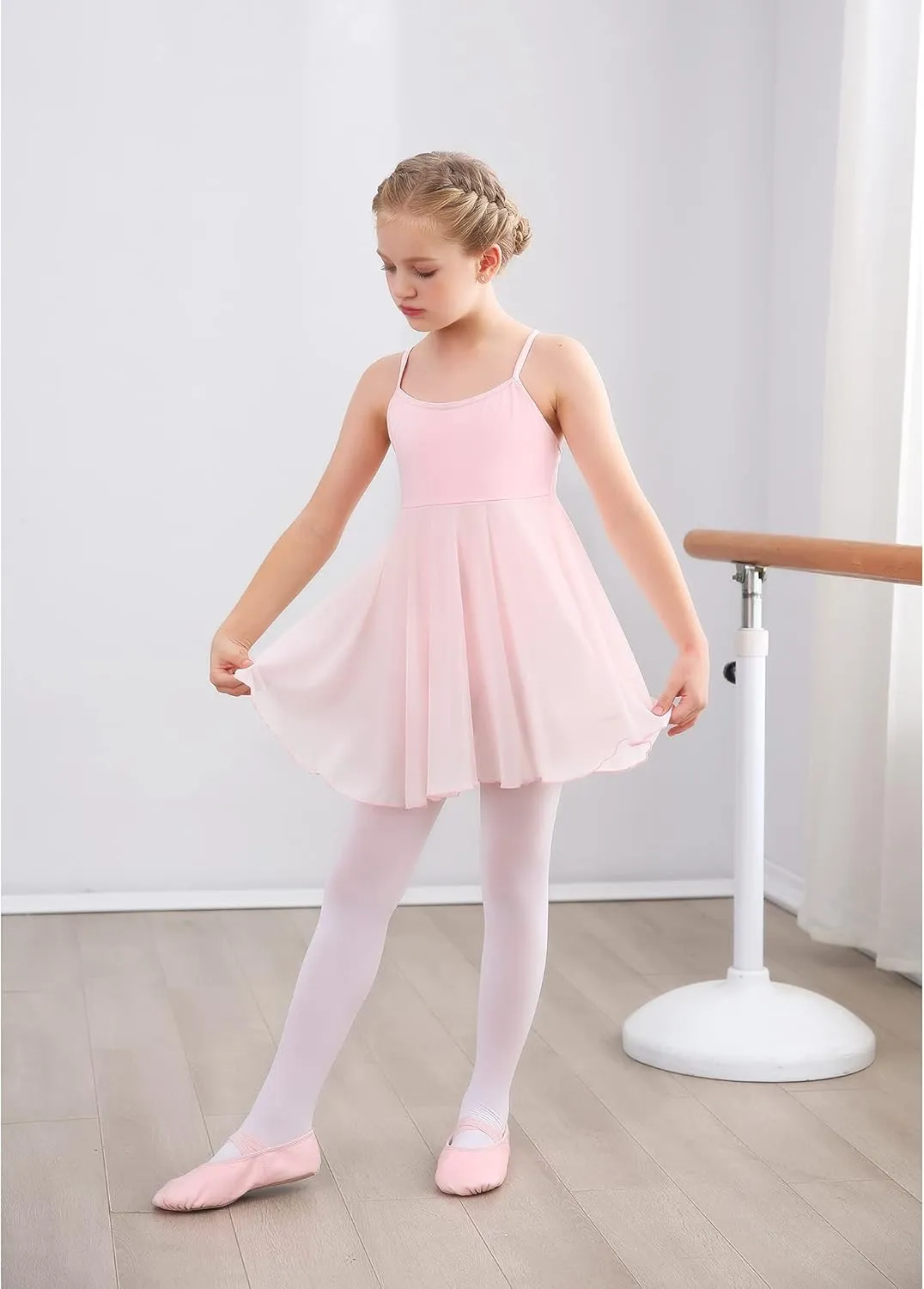 Stelle Ballet Shoes for Girls Toddler Dance Slippers Soft Leather Ballerina Boys Shoes for Toddler/Little Kid/Big Kid/Women