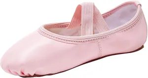Stelle Ballet Shoes for Girls Toddler Dance Slippers Soft Leather Ballerina Boys Shoes for Toddler/Little Kid/Big Kid/Women