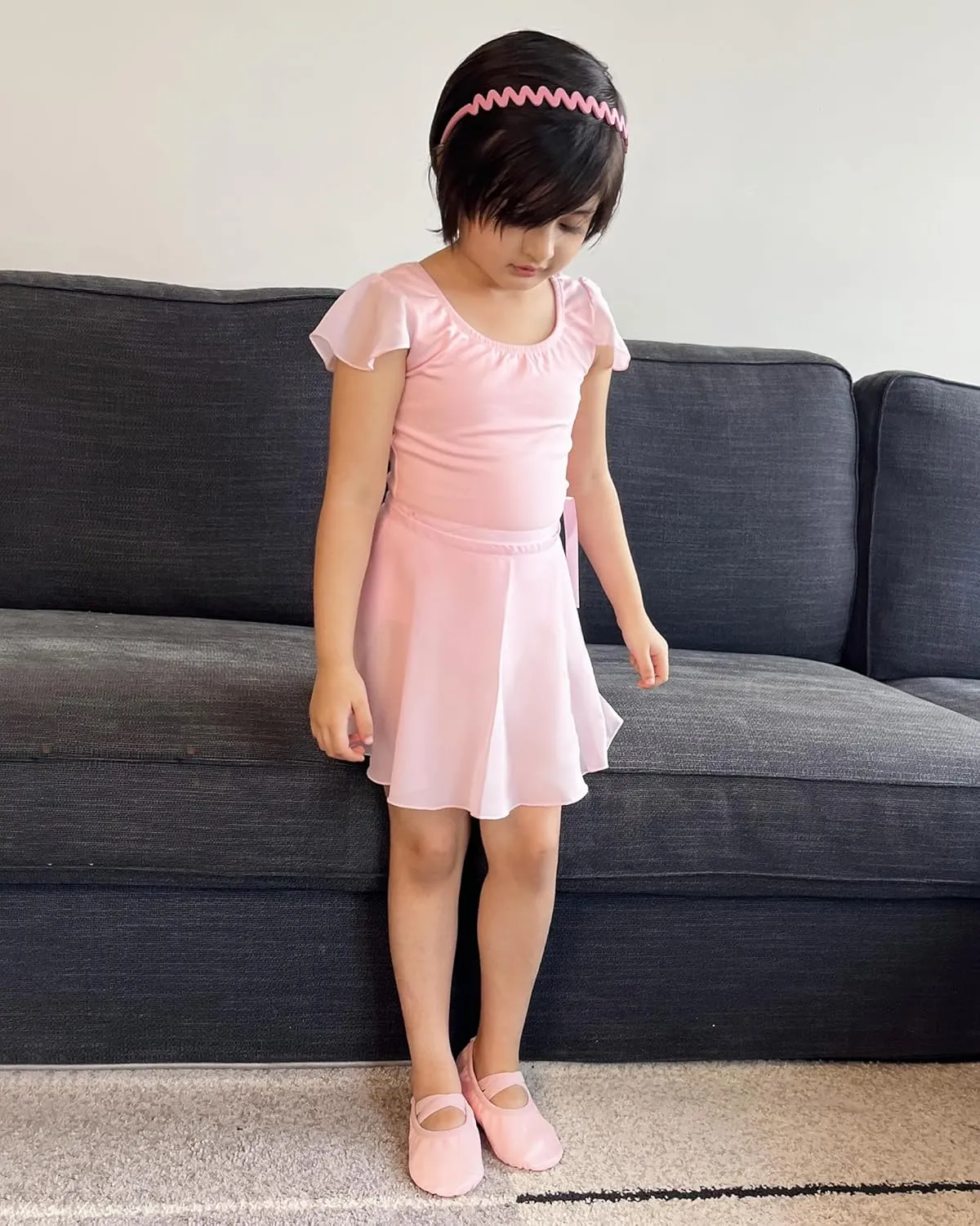 Stelle Ballet Shoes for Girls Toddler Dance Slippers Soft Leather Ballerina Boys Shoes for Toddler/Little Kid/Big Kid/Women