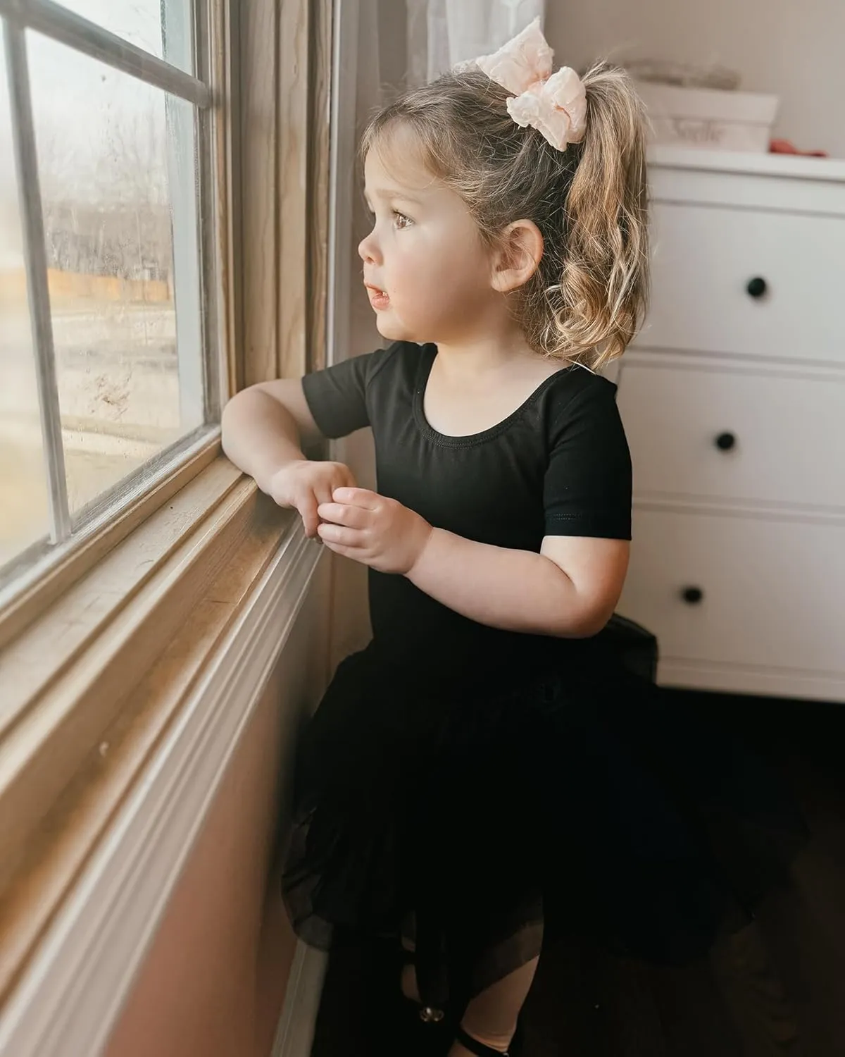 Stelle Girls Ballet Leotards Toddler Dance Outfit Combo with Pull on Skirt and Tights (Toddler/Little Kid/Big Kid)