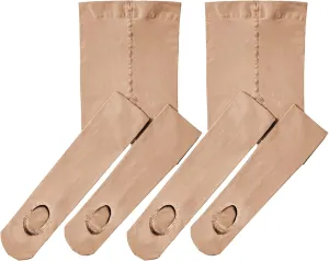 Stelle Girls Women Ballet Dance Convertible Tights Ultra Soft Pro Transition Tights