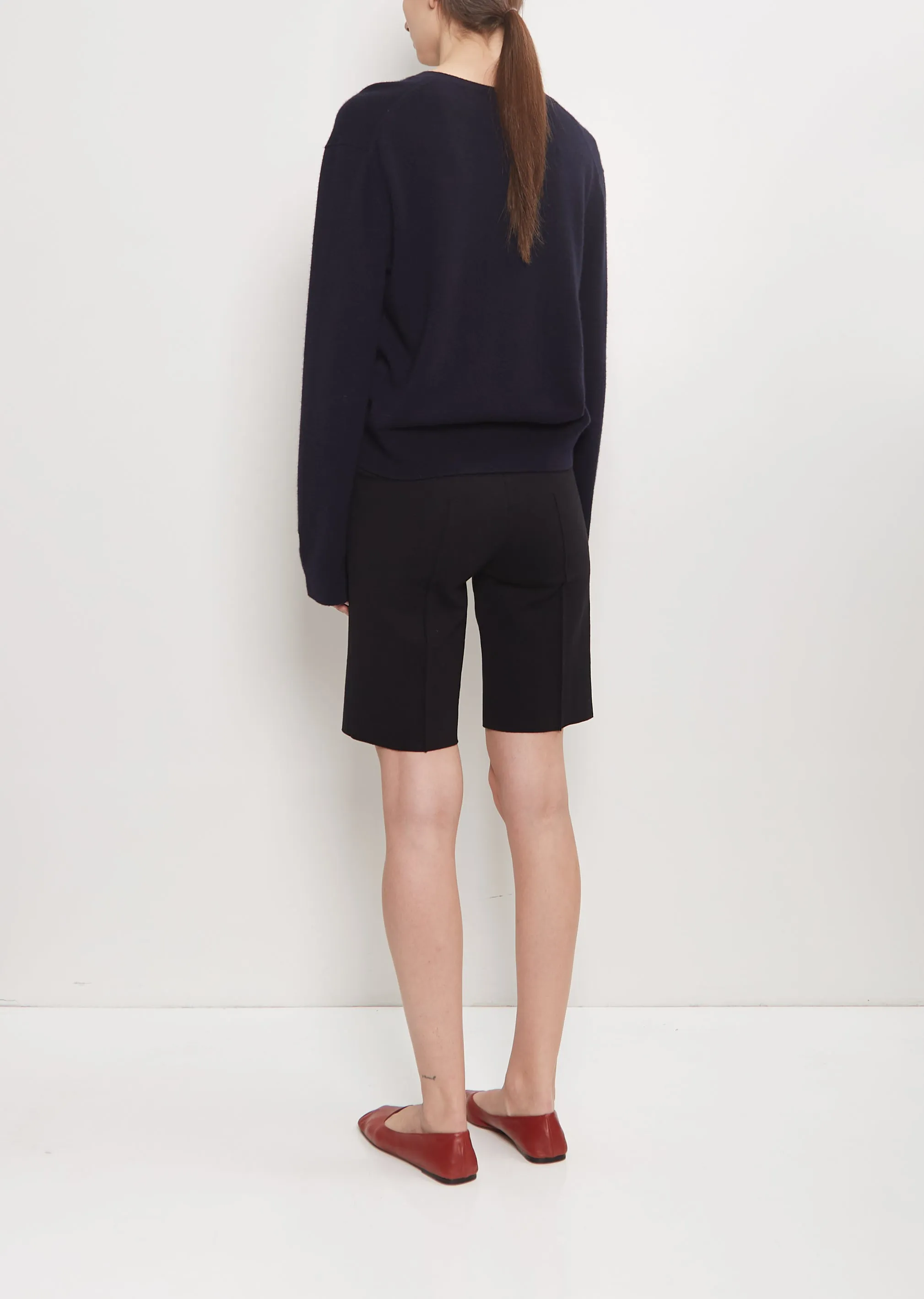 Stretch Cotton Bermuda Short