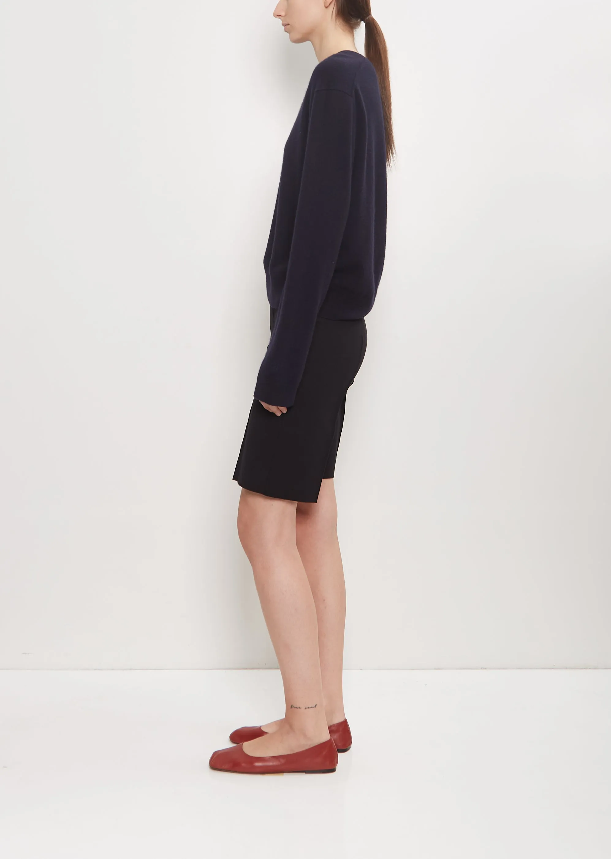 Stretch Cotton Bermuda Short