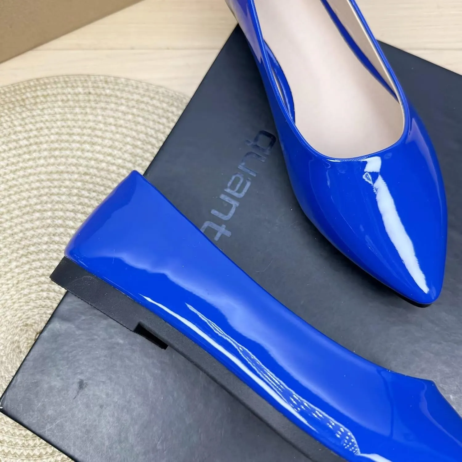 Stunner Women's Flats Fashion Pointed Toe Flats Comfortable Ballet Flats Solid Casual Slip On Flats