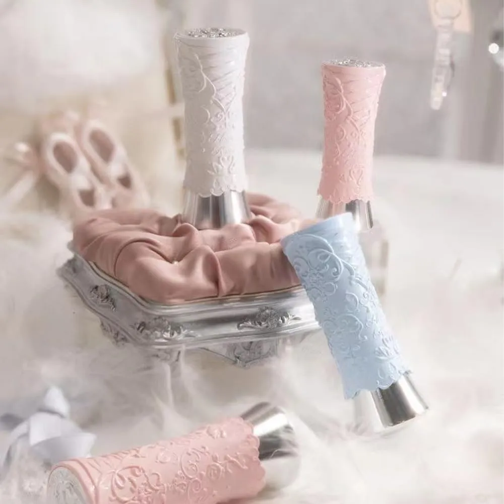 Swan Ballet Series Shine Lipstick Mirror Lip Gloss,Moisturizing Lip Oil Gloss, Non-sticky Transparent Lip Gloss (B03)