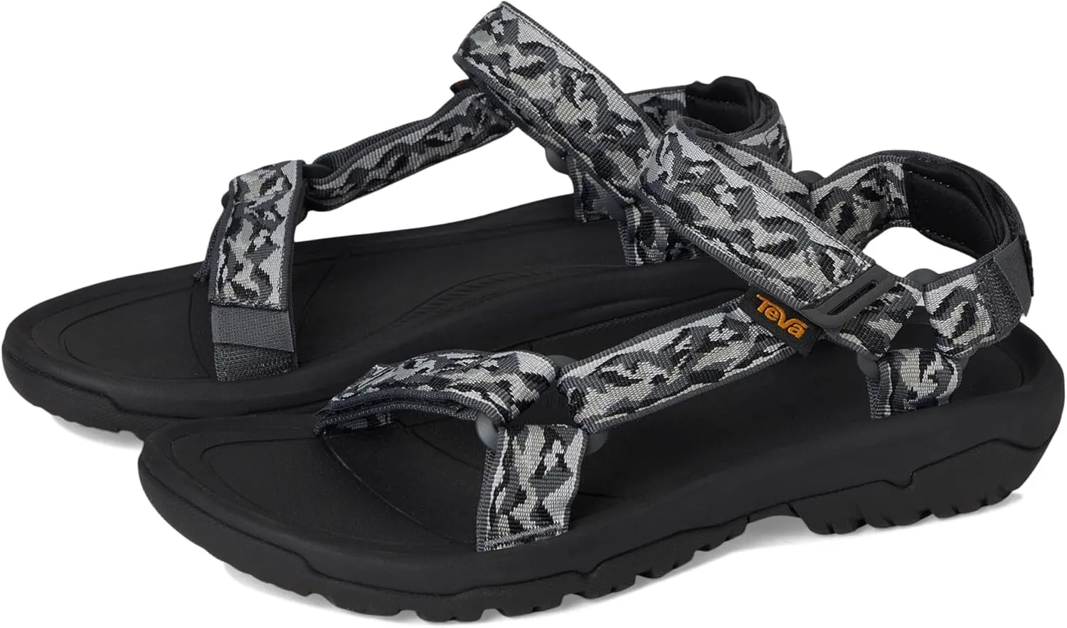 Teva Men's Hurricane XLT2 Sport Sandal, Mountain Mosaic Grey/Black, 9