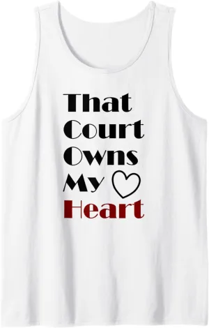 That Court Owns My Heart Tennis Lovers Lifestyle Athlete Tank Top