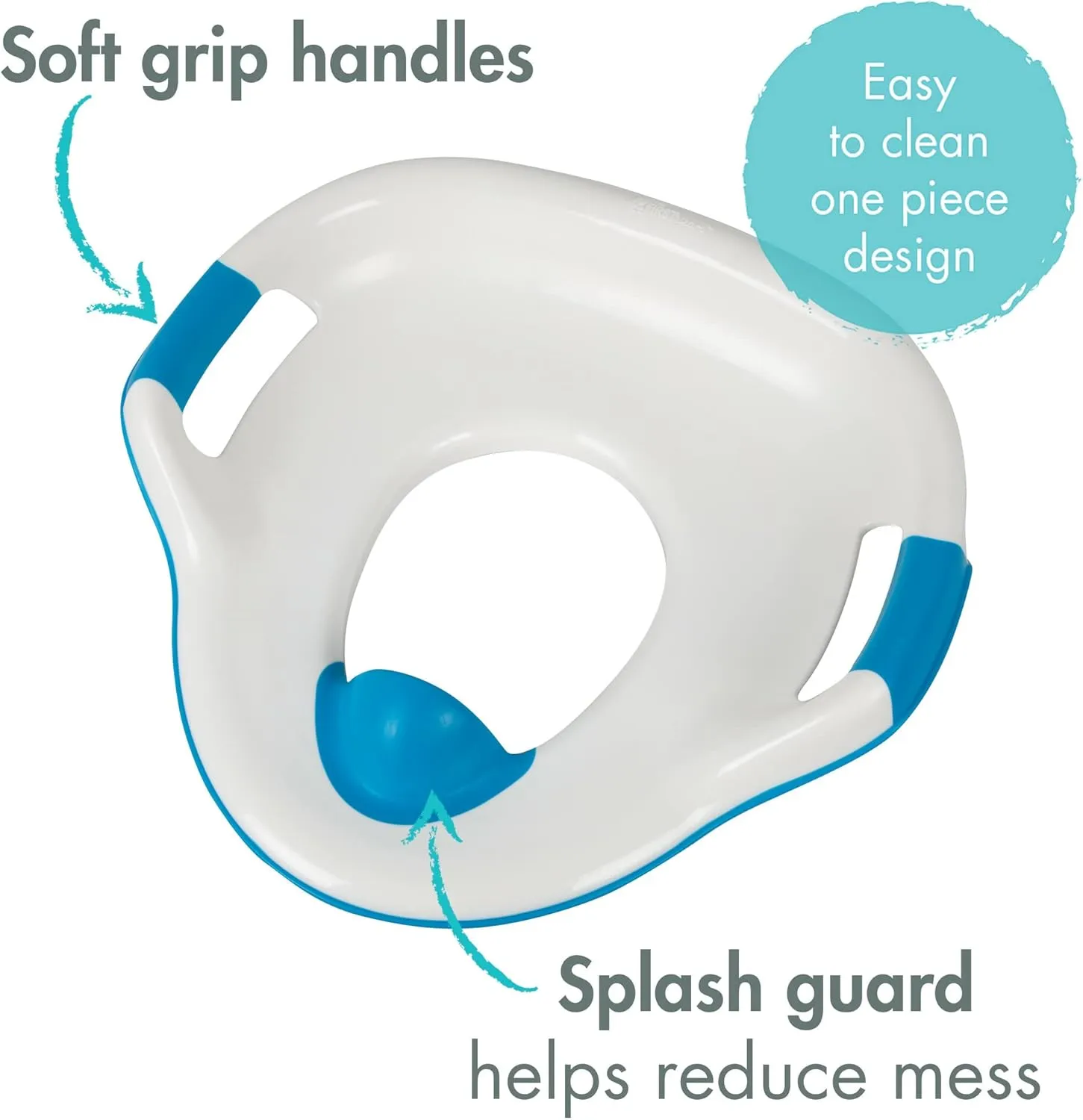 The First Years Soft Grip Trainer Seat, Blue