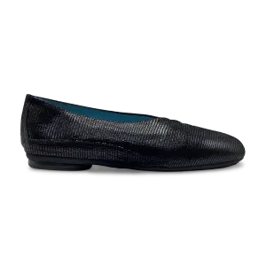 Thierry Rabotin Women's Grace 7410 Black Stamped Suede Combo