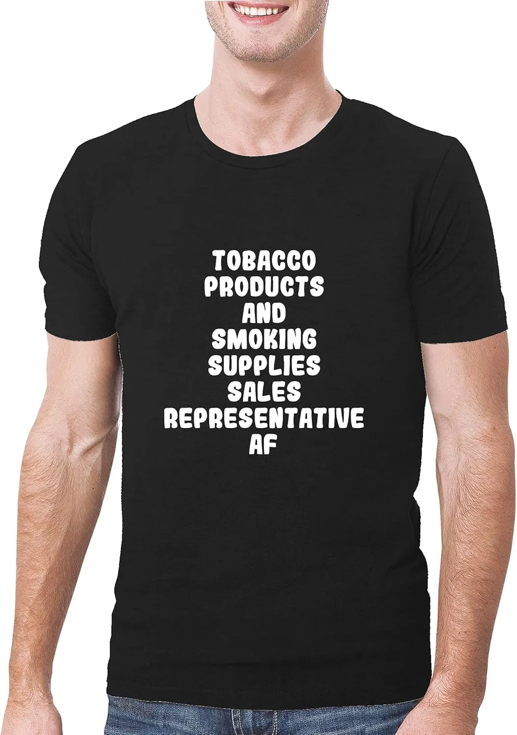 Tobacco Products And Smoking Supplies Sales Representative AF - A Soft & Comfortable Men's T-Shirt