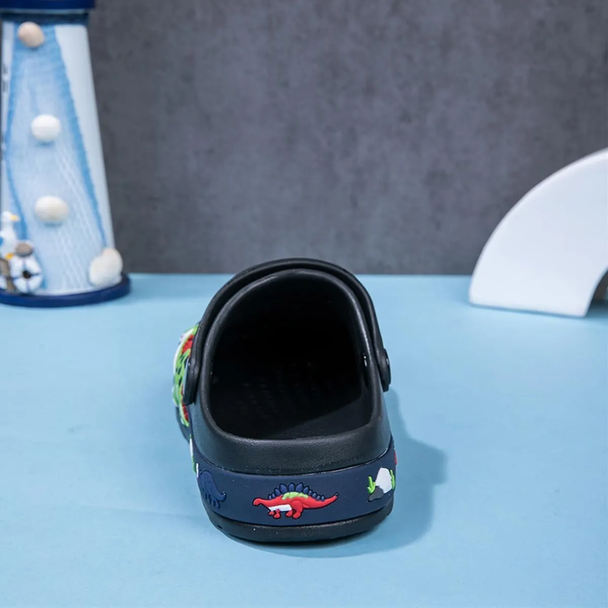 Toddler Boys Girls Buckle Sandals Comfort Close Toe Sandal,Slipper for Kid with Adjustable Heel strap