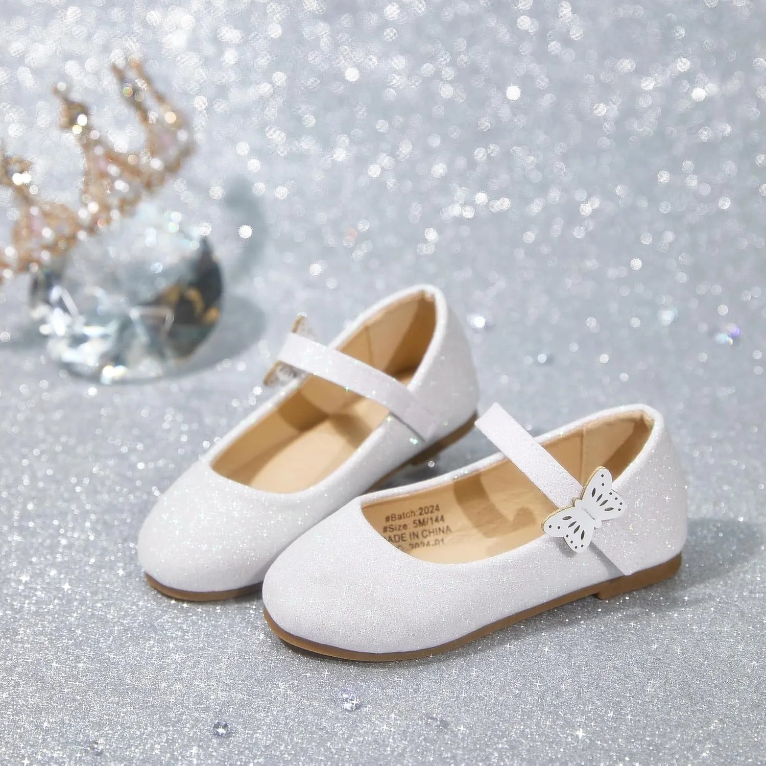 Toddler Little Girls Mary Jane Ballet Flat Dress Shoes