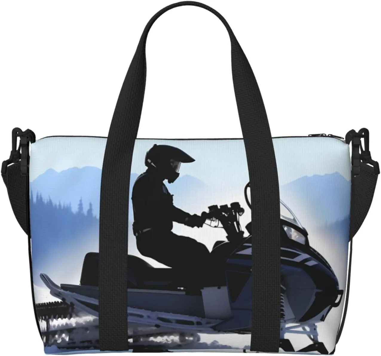Travel Duffel Bags Personal Item Bag Carry on Luggage Bag Training Handbag Lightweight Waterproof Sports Gym Bag Snowmobile Weekender Bag for Women Men