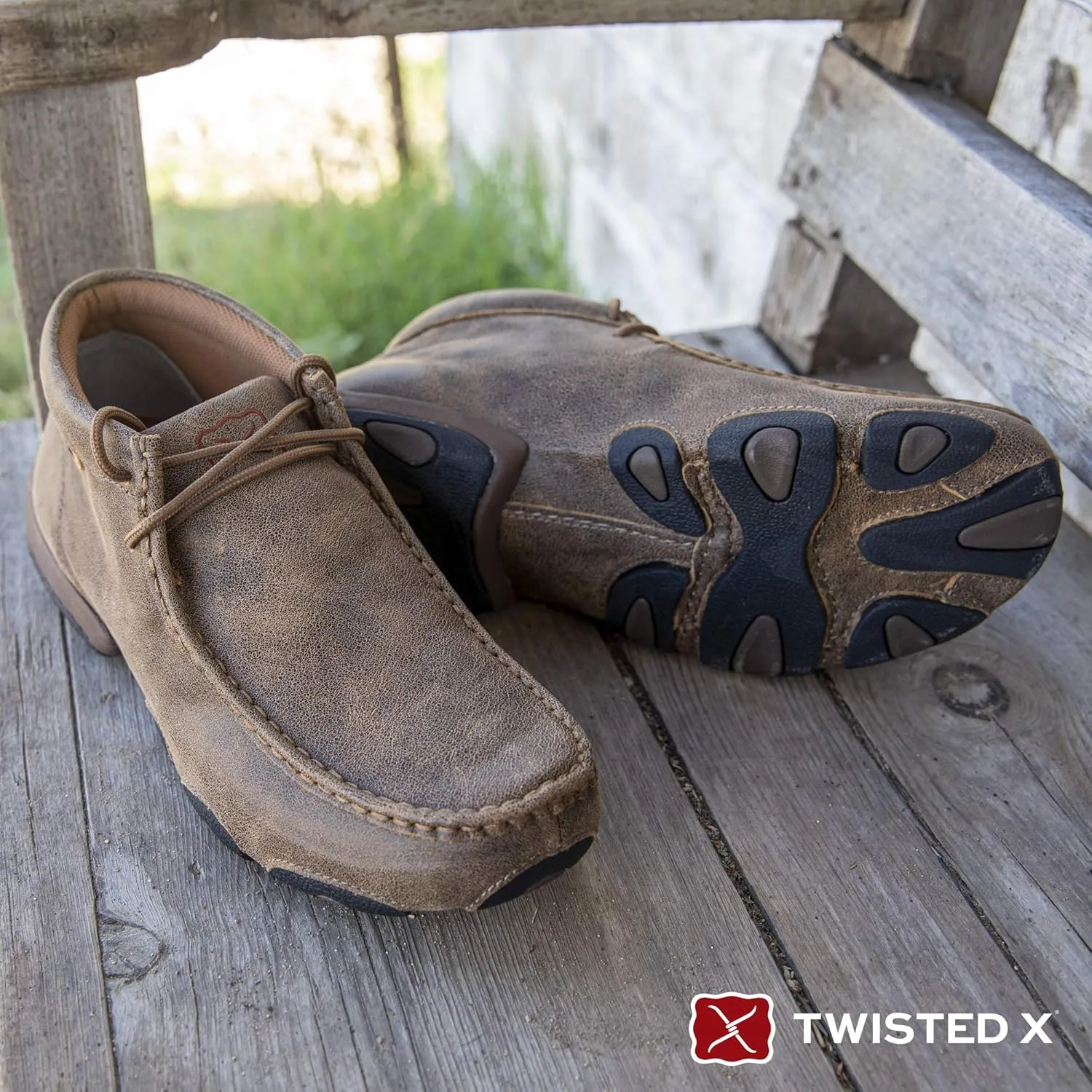 Twisted X Mens Original Chukka Driving Moccasin