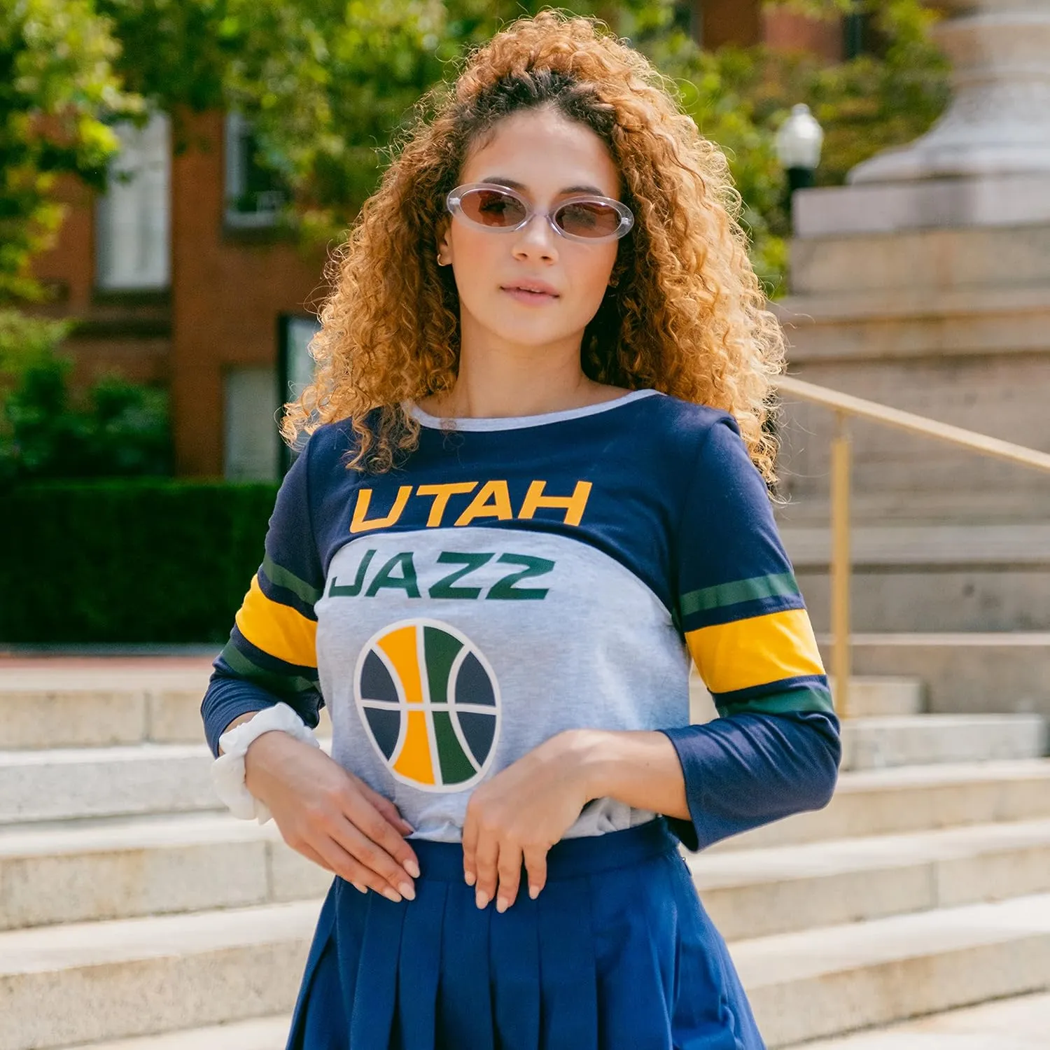 Ultra Game Women's T Raglan Baseball 3/4 Long Sleeve Tee Shirt