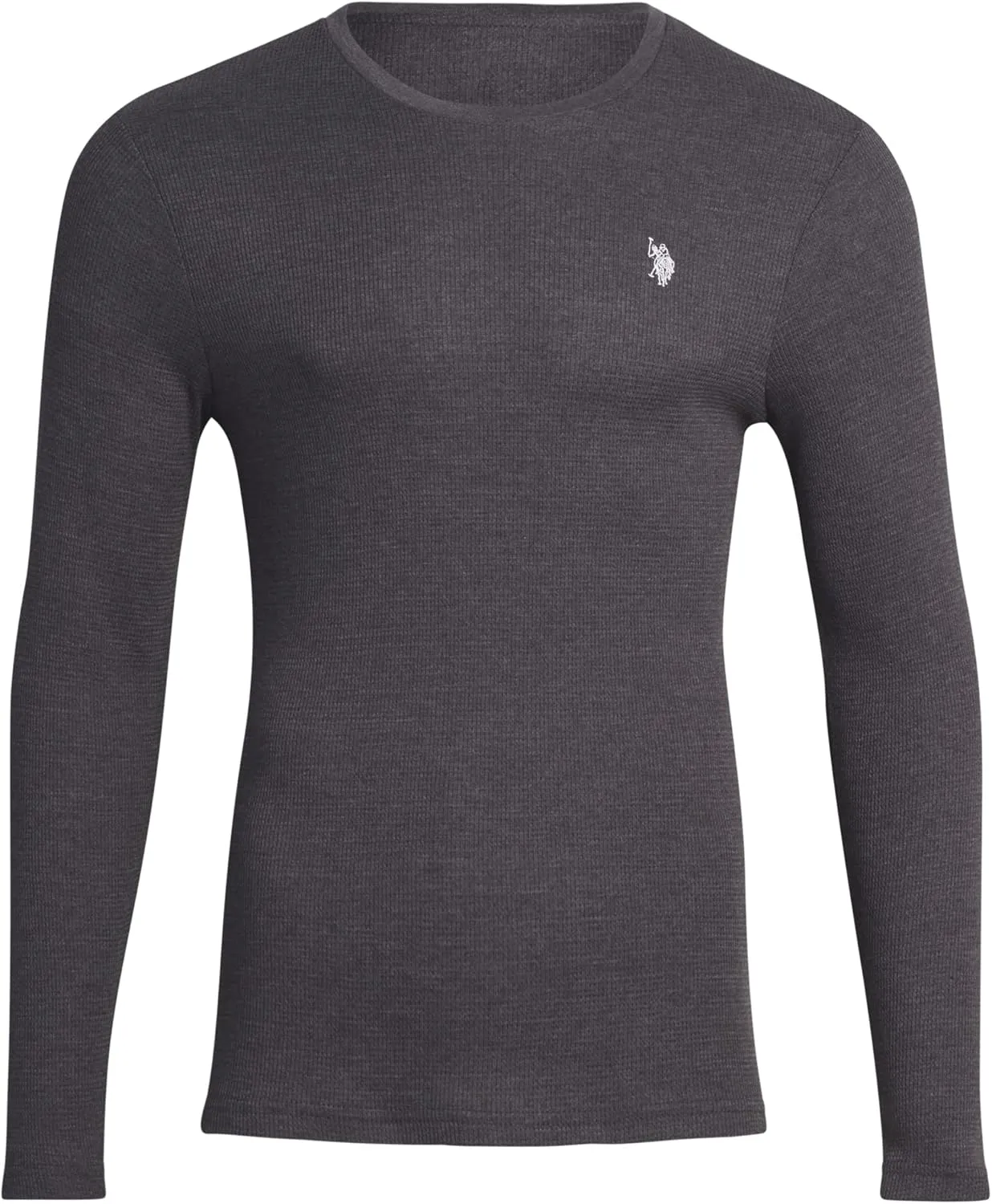 U.S. Polo Assn. Men's Thermal Underwear Set - Base Layer Long Sleeve Waffle T-Shirt and Long John Pants