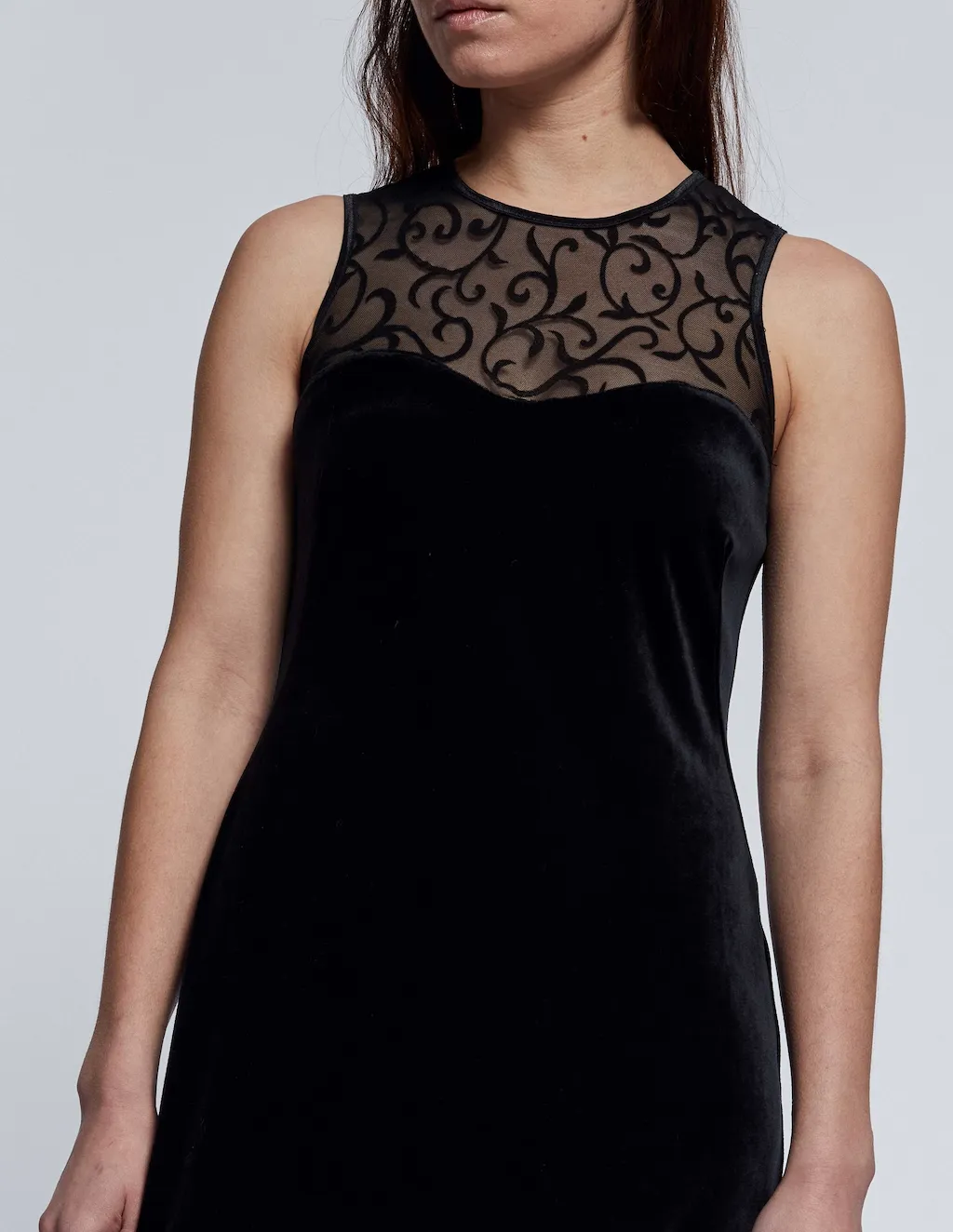 Velvet Swirl Dress