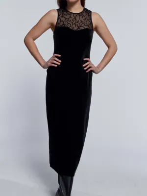 Velvet Swirl Dress