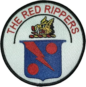 VF-11 / VFA-11 Red Rippers Squadron Patch – Plastic Backing