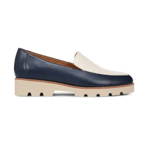 Vionic Kensley II Women's Loafer – Navy and Cream, Orthotic Comfort & Arch Support